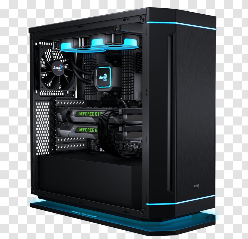 Computer Cases & Housings AeroCool Power Supply Unit ATX Hardware - Dead Silence - Color Mode: Rgb Transparent PNG