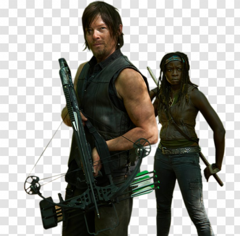 The Walking Dead: Michonne Daryl Dixon Rick Grimes Merle - Norman Reedus - Dead Transparent PNG