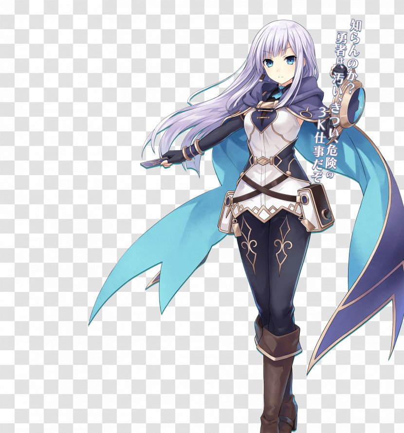 Hyperdimension Neptunia Fire Emblem Awakening Warriors Role-playing Game - Watercolor - Black Heart Wallpaper Transparent PNG