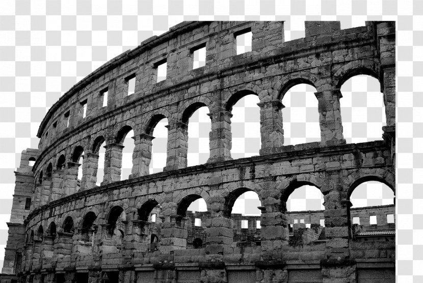 Pula Arena Apartment Colosseum Roman Amphitheatre - Ancient History Transparent PNG