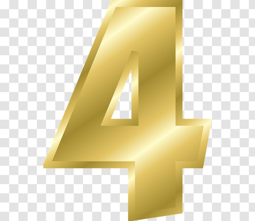 Number Clip Art - Symbol - 4 Skateshop Transparent PNG