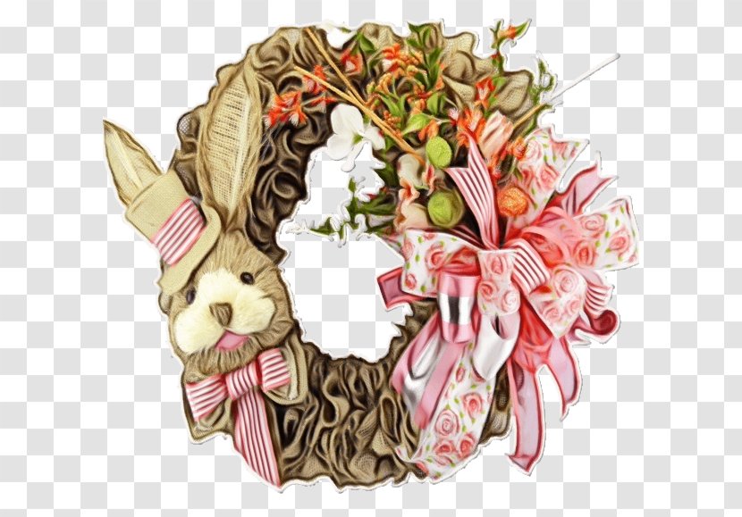 Floral Design Wreath Food - Easter - Christmas Decoration Transparent PNG