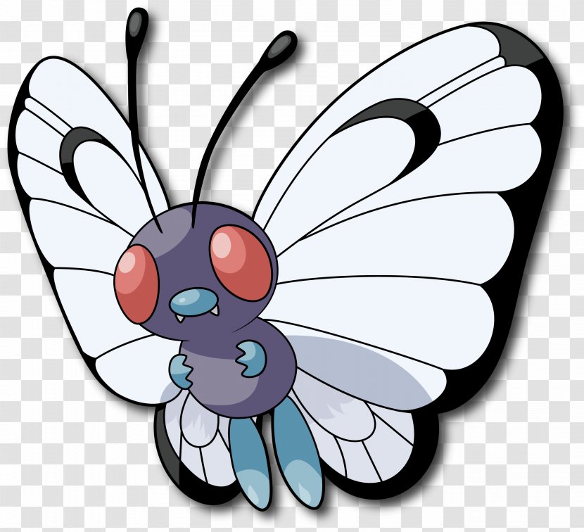 Pokémon X And Y GO Butterfree Ash Ketchum - Kanto - Pokemon Go Transparent PNG