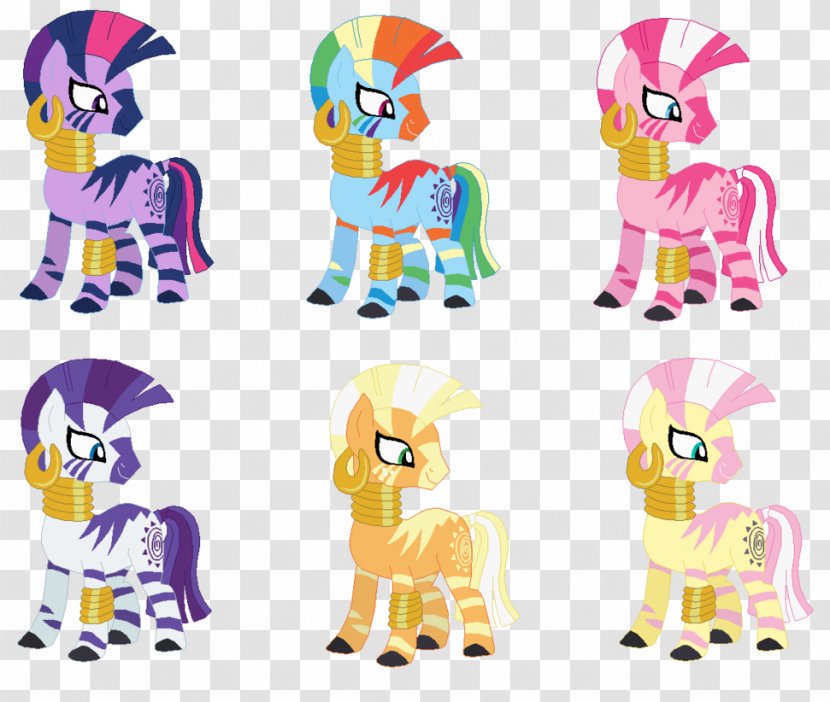 My Little Pony Twilight Sparkle Mane Zebra - Friendship Is Magic Transparent PNG