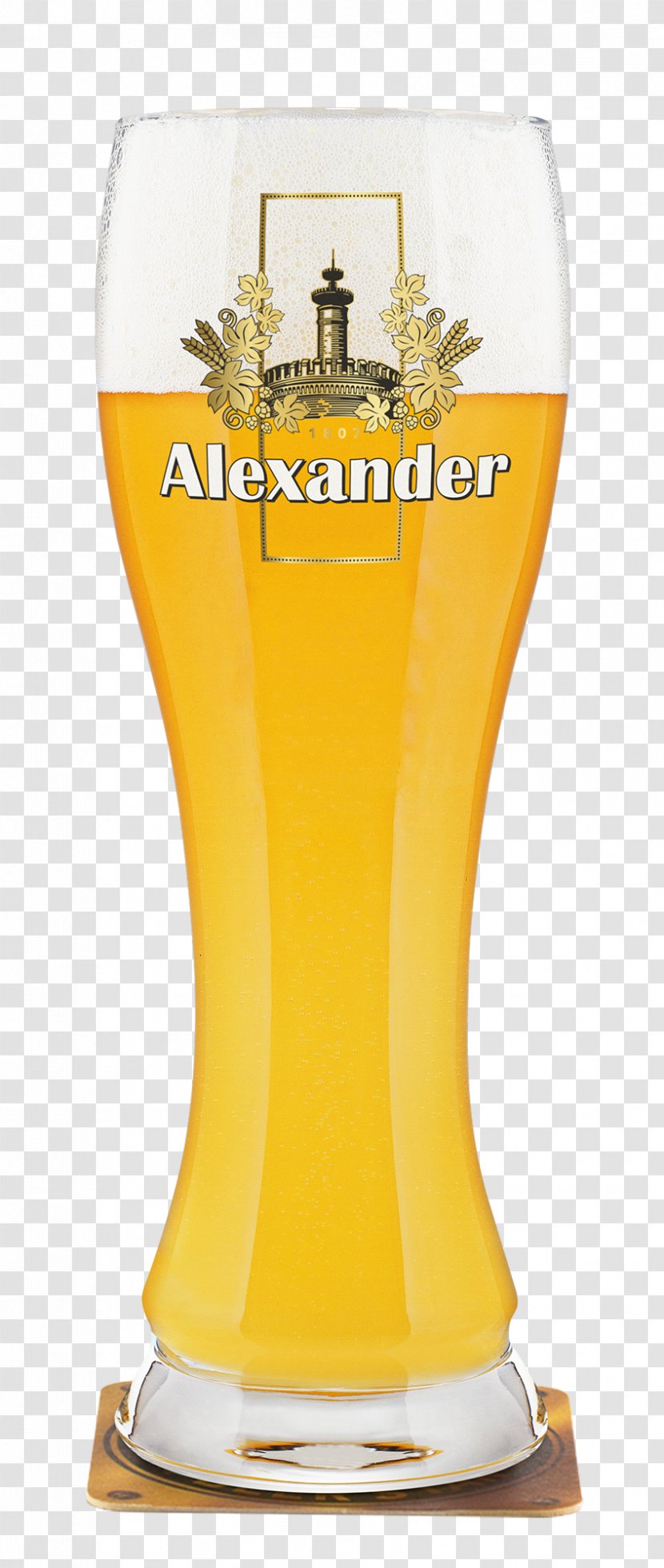 Wheat Beer Glasses Pint Trophy - Glass Transparent PNG