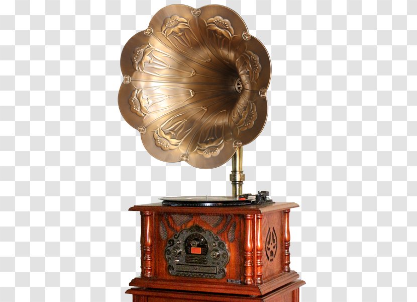 Antique Radio Phonograph Woofer - Multimedia - Gramophone Transparent PNG