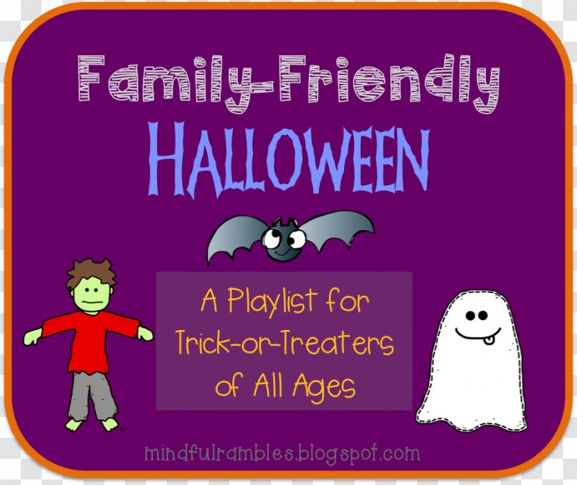 Clip Art Illustration Purple Line Animal - Halloween Family Transparent PNG