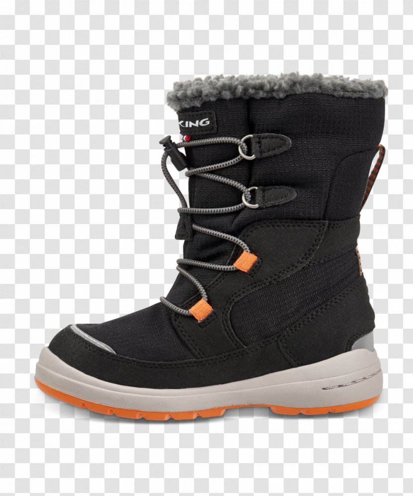 Snow Boot Black Orange Grey - Skoringen Transparent PNG