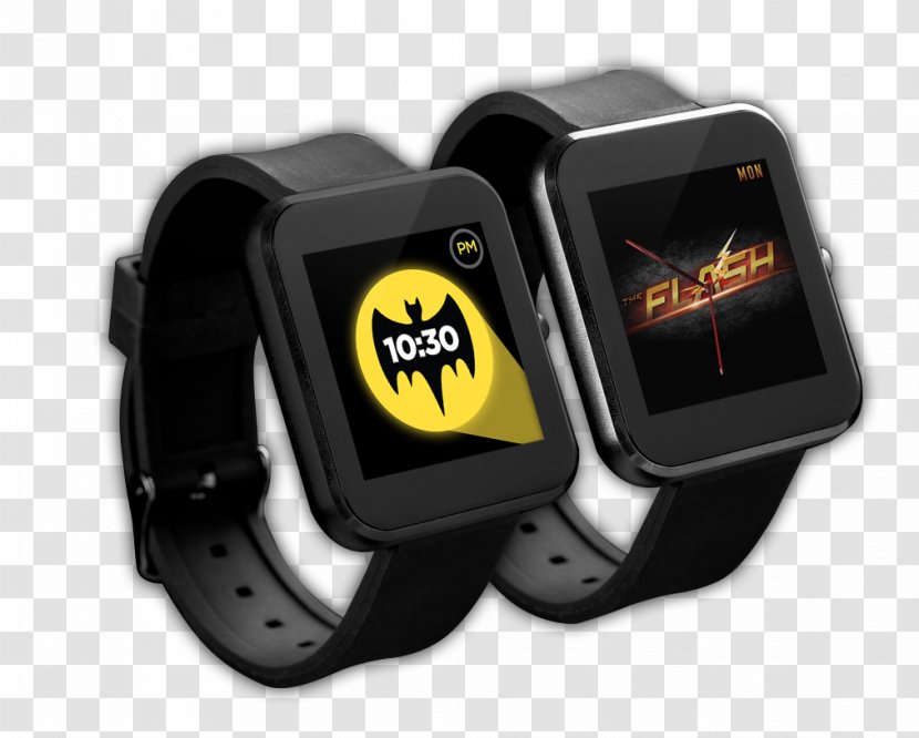 Smartwatch Batman Flash Gadget - Technology - Retro Culture Transparent PNG