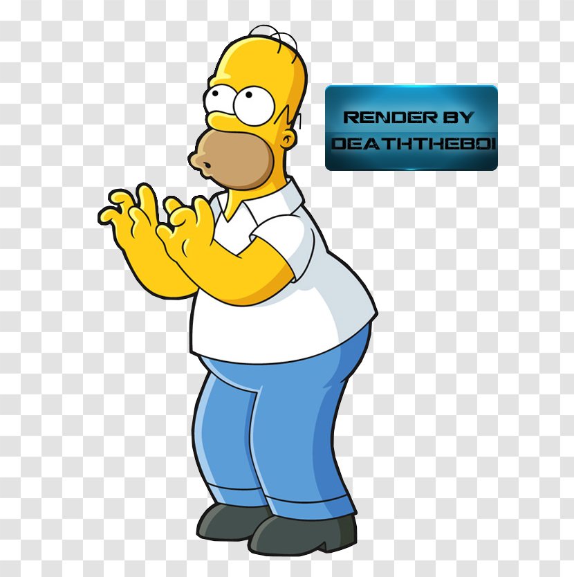 Homer Simpson The Simpsons: Tapped Out Bart Fat Tony Marge - Standing Transparent PNG