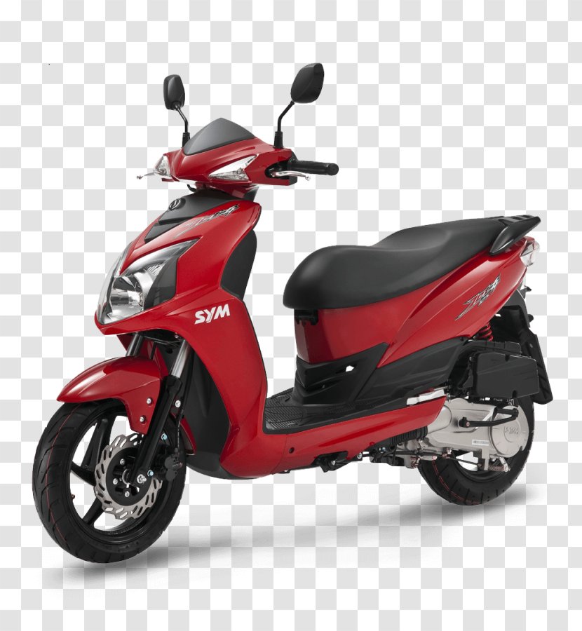 Scooter Vespa GTS SYM Motors Motorcycle - Car Transparent PNG