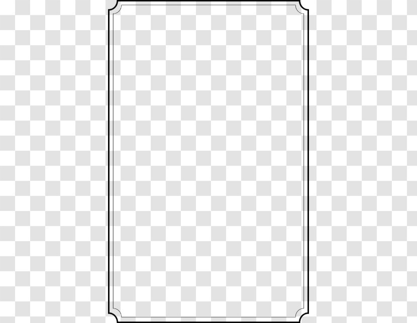 Text Box - Monochrome - White Border Frame Transparent Image Transparent PNG