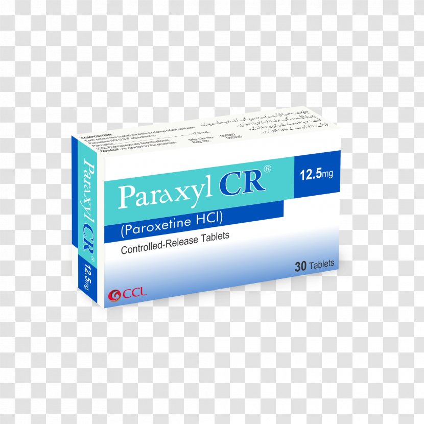 Paroxetine Hydrochloride Pharmaceutical Drug Major Depressive Disorder Selective Serotonin Reuptake Inhibitor - Srilanka Transparent PNG