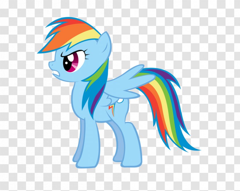 Rainbow Dash My Little Pony - Cartoon Transparent PNG