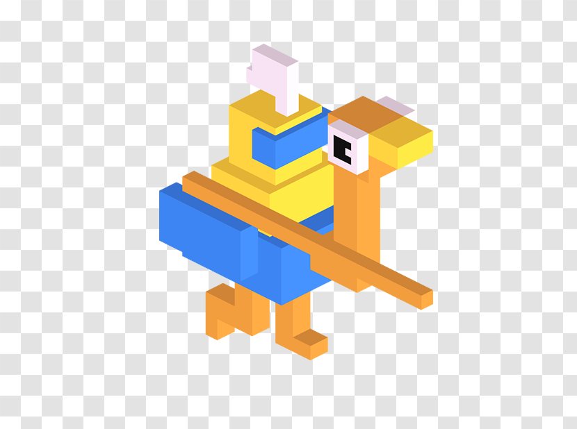 Yellow Toy - Crossy Road Transparent PNG