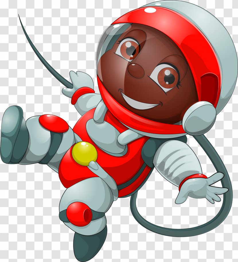 Astronaut Space Suit Outer - Cartoon Transparent PNG