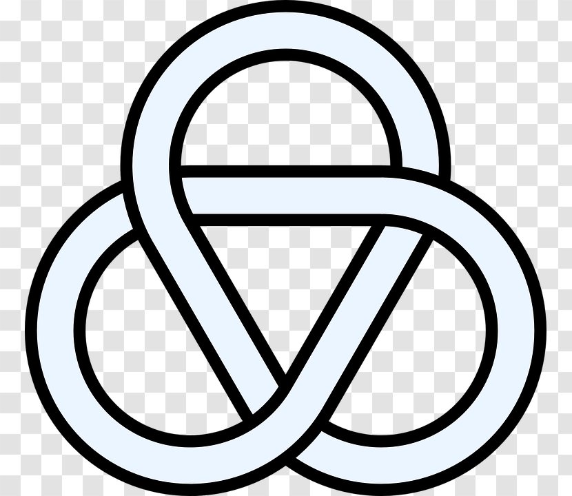 Triquetra Symbol Logo Celtic Knot Clip Art Transparent PNG