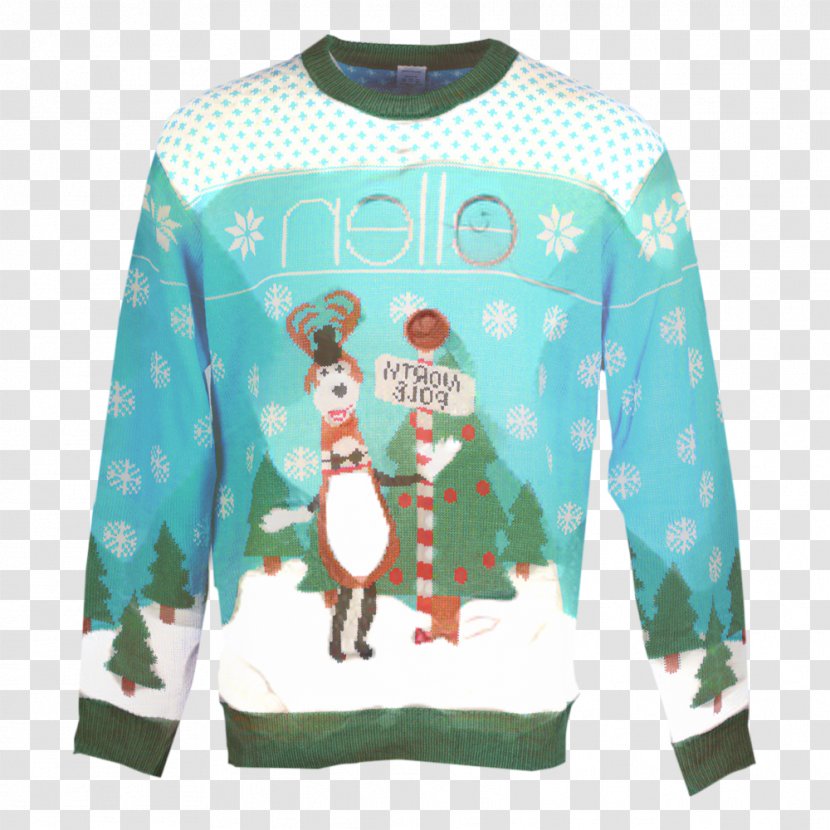 Christmas Sweater - Top - Deer Transparent PNG