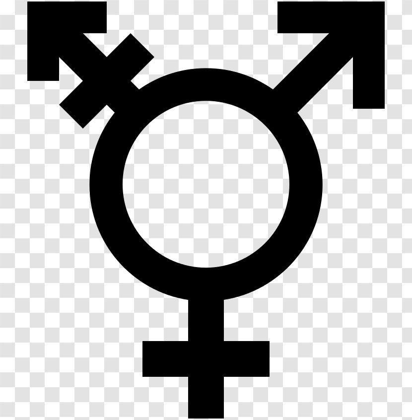 Transgender Gender Symbol Lack Of Identities - Number Transparent PNG