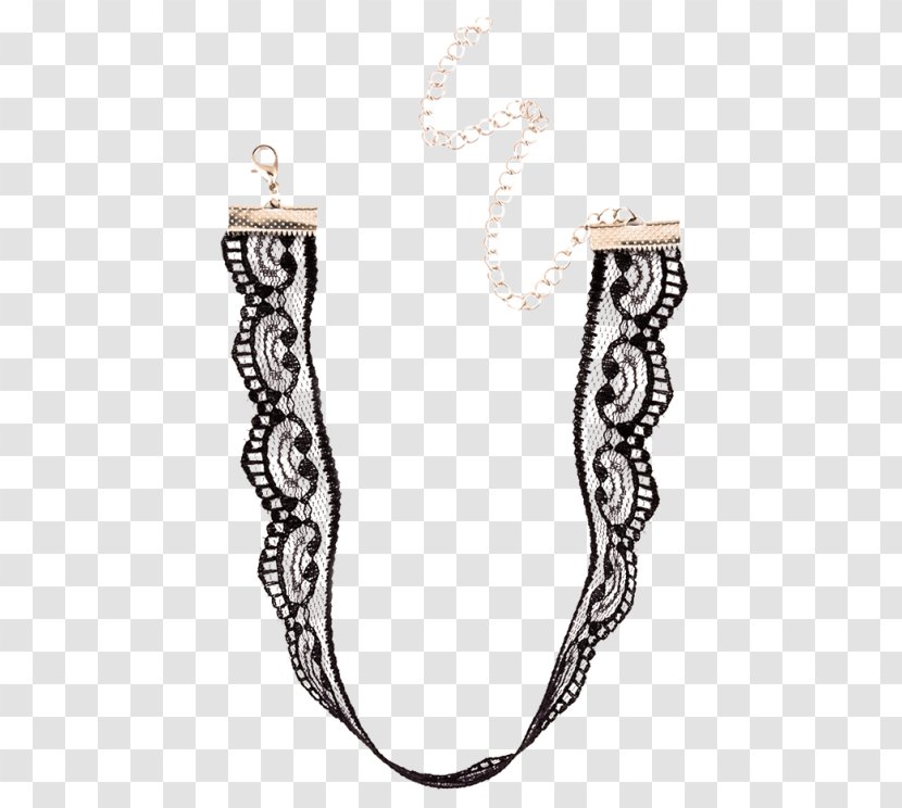 Choker Necklace Jewellery Chain - Charms Pendants - Fashion Chin Transparent PNG