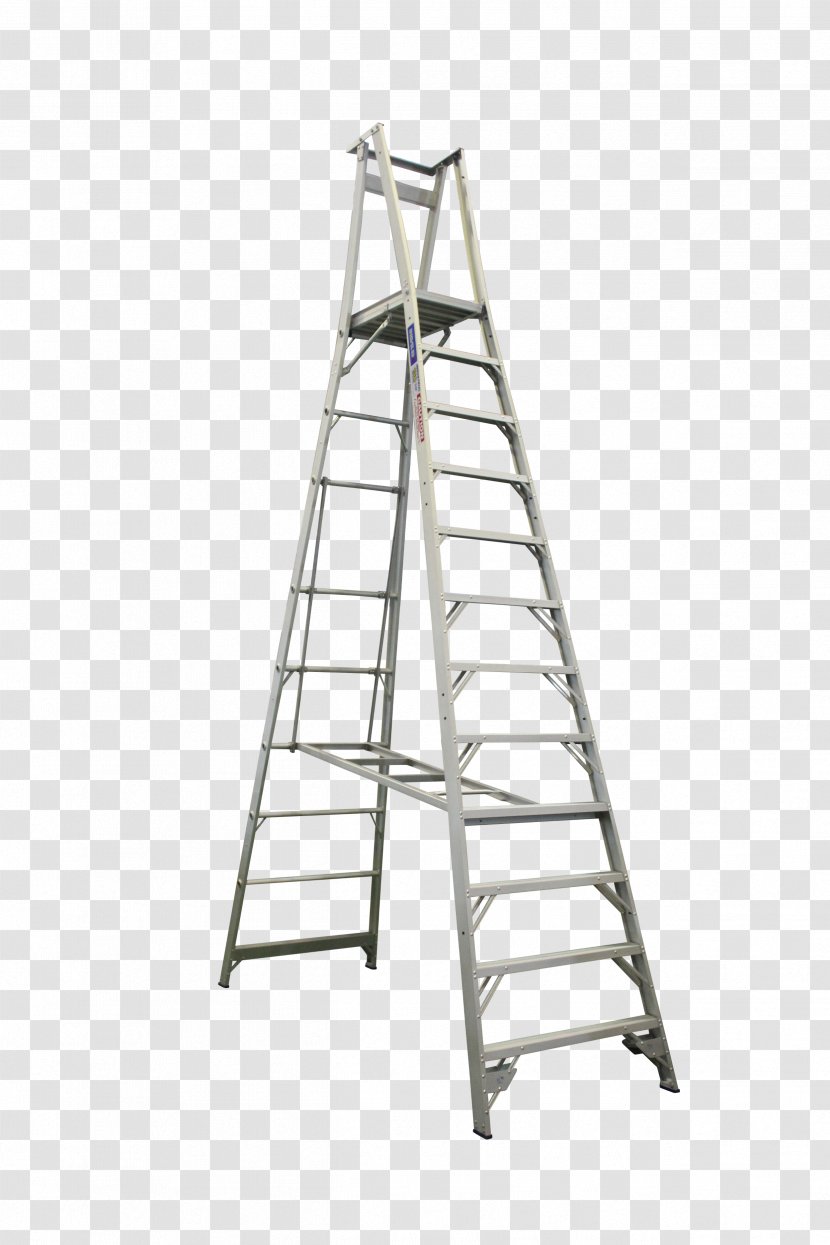 Ladder Scaffolding Stairs Aluminium Aerial Work Platform - Manufacturing Transparent PNG