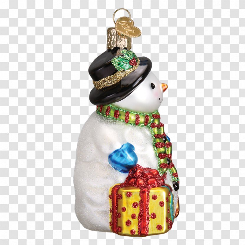 Christmas Ornament Santa Claus Snowman Decoration - Ceramic Transparent PNG