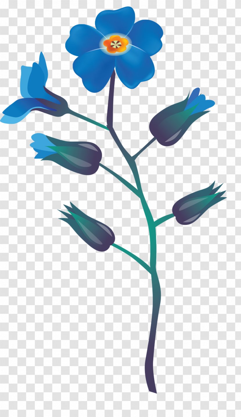 Petal Leaf Plant Stem Clip Art - Microsoft Azure Transparent PNG