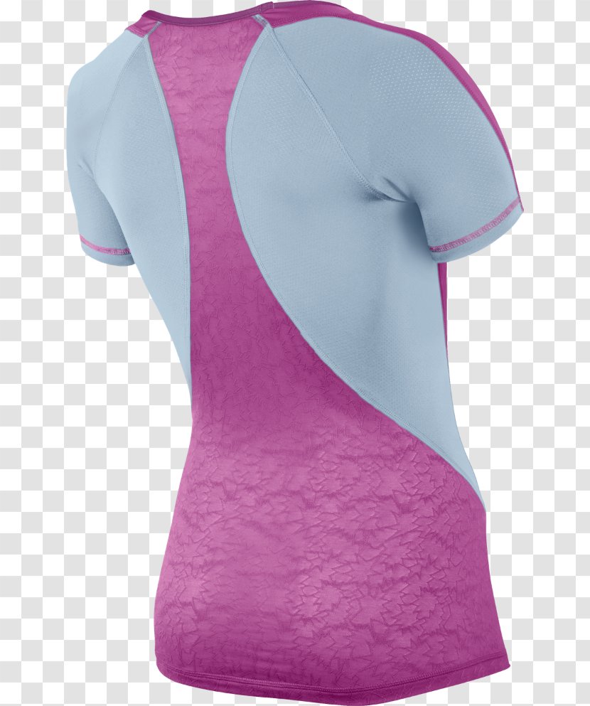 T-shirt Shoulder Sleeve - Lilac Transparent PNG