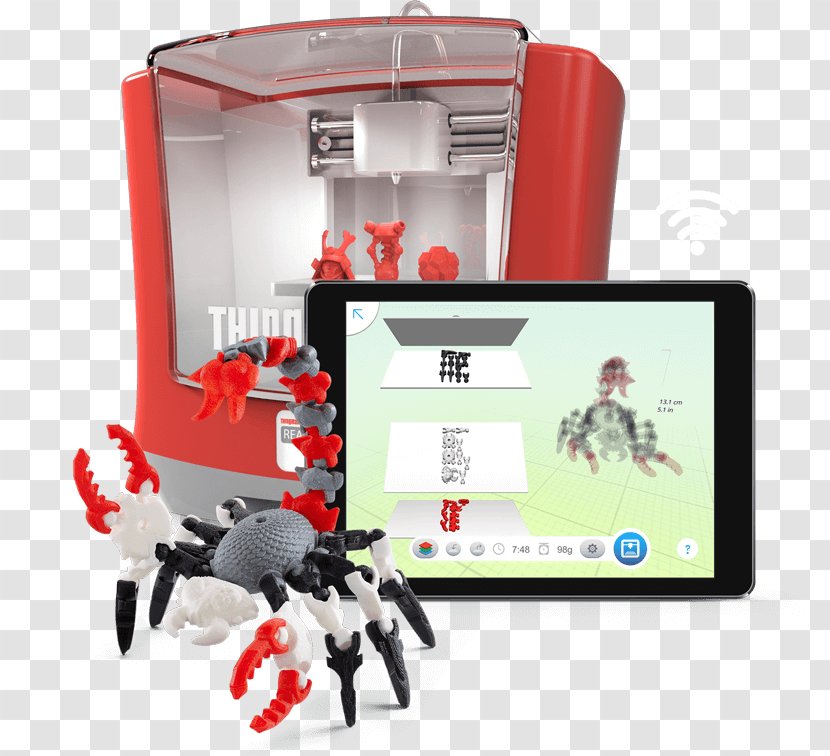3D Printing Creepy Crawlers Printers Toy - Technology Transparent PNG