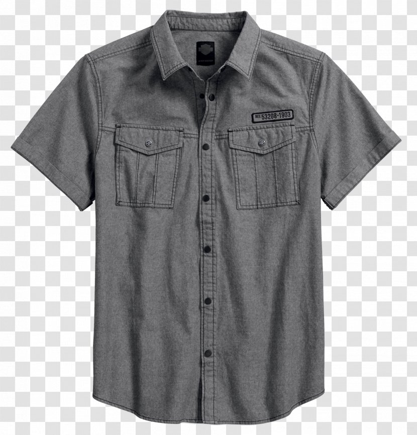 Dress Shirt T-shirt Clothing Sleeve - Sizes Transparent PNG