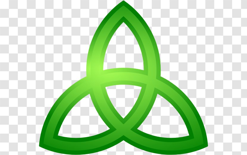 Celtic Knot Green - Triquetra - Peace Symbols Transparent PNG