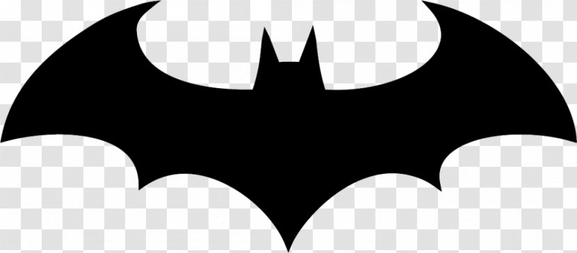 Batman: Arkham City Origins Asylum Knight - Monochrome - Batman Transparent PNG