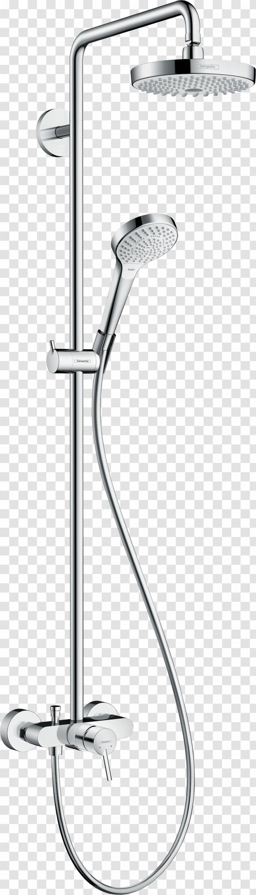 Shower Tap Hansgrohe Bateria Wodociągowa Column - Bathroom Transparent PNG