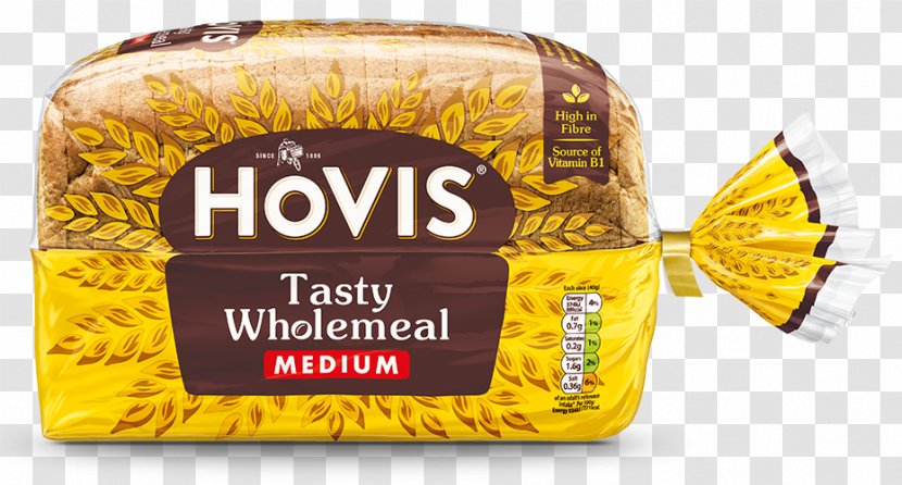White Bread Whole Wheat Loaf Hovis Whole-wheat Flour Transparent PNG