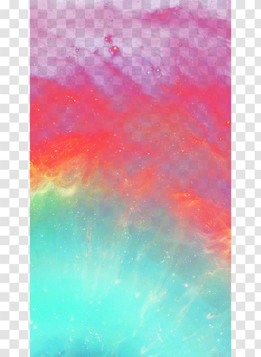 Acrylic Paint Watercolor Painting Sky - Leaf - Color Galaxy Transparent PNG