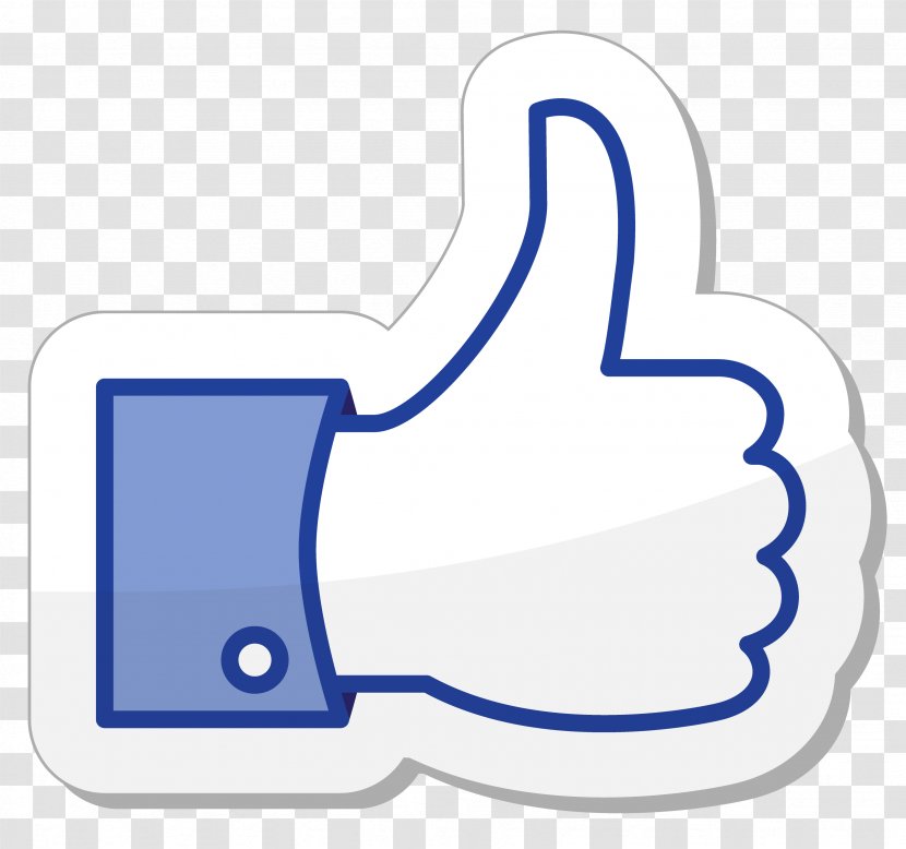 Thumb Signal Facebook Like Button Transparent PNG