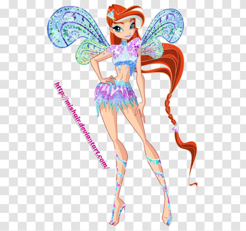 Bloom Tecna Musa Aisha Flora - Costume - Gorgeous Sky Transparent PNG