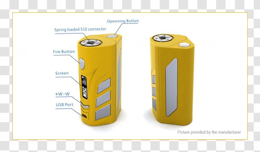 Electronic Cigarette Evolv Battery Vapor Brand - Magazine - Technology Transparent PNG