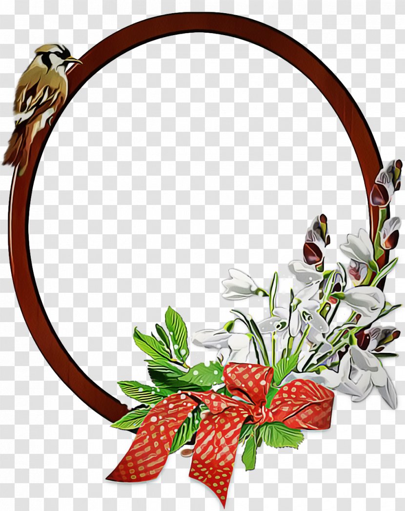Flower Background Frame - Plant - Hummingbird Transparent PNG