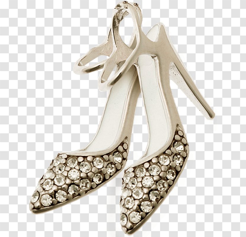 Slipper High-heeled Shoe Court Sandal - Peeptoe Transparent PNG
