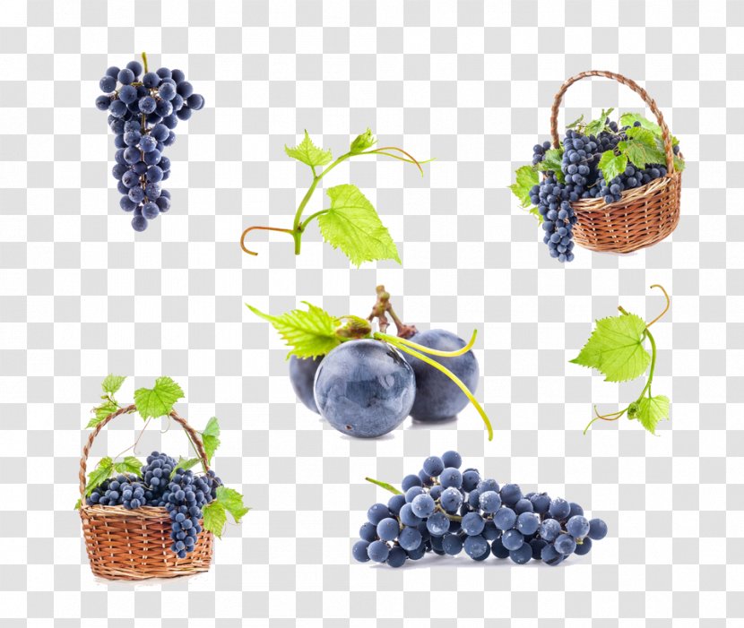 Kyoho Juice Grape Fruit - Vitis Transparent PNG