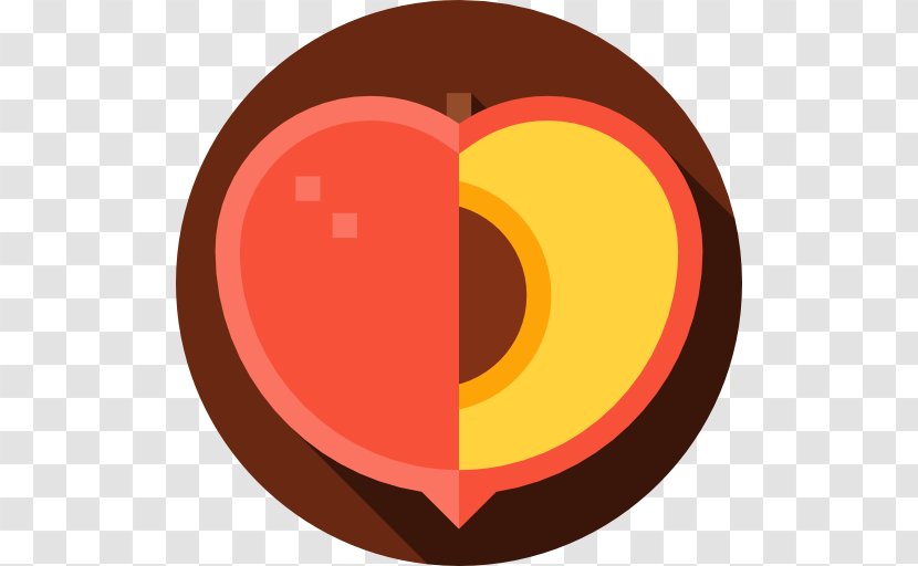 Clip Art - Symbol - Peach Icon Transparent PNG