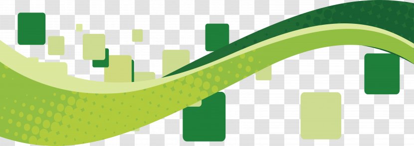 Rectangle Green Euclidean Vector - Grass - Wave Rectangular Poster Transparent PNG