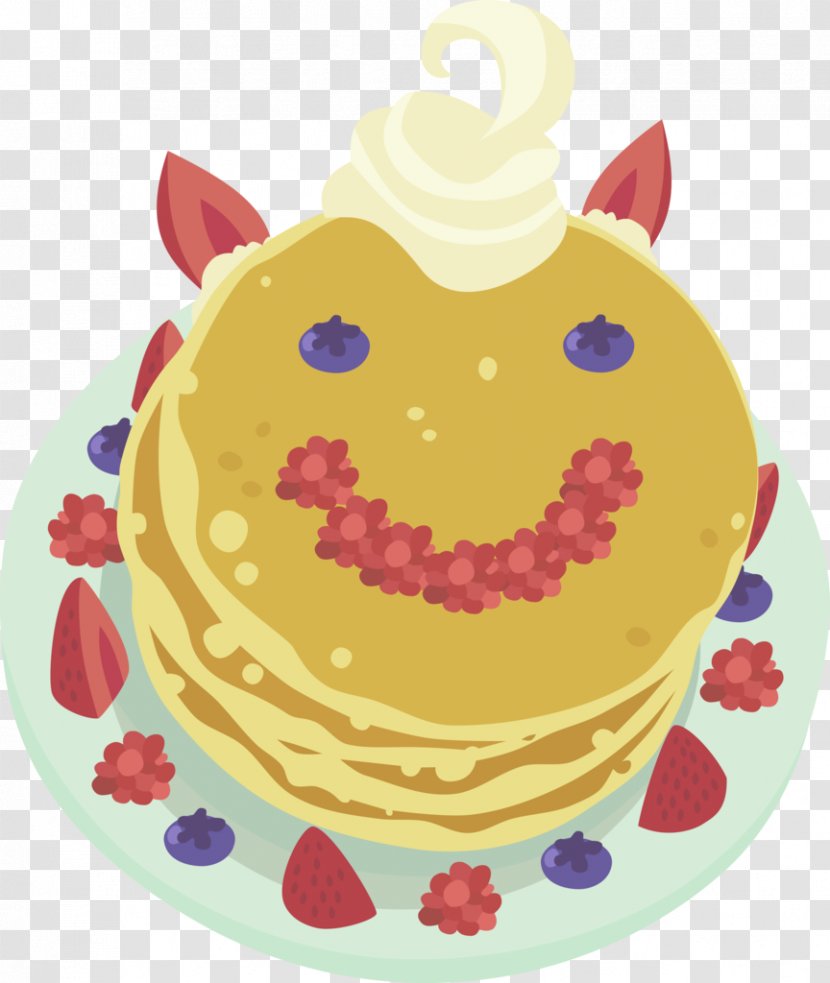 Pancake Clip Art Serabi Blueberry Vector Graphics - Cake Decorating - Breakfast Transparent PNG