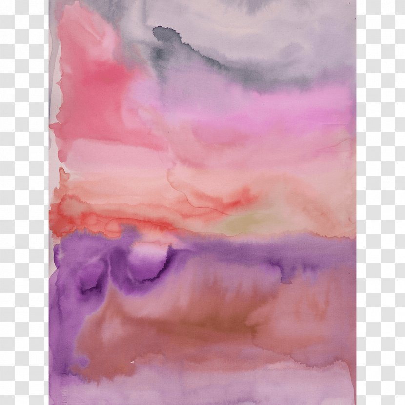 Watercolor Painting Pink M Acrylic Paint Transparent PNG