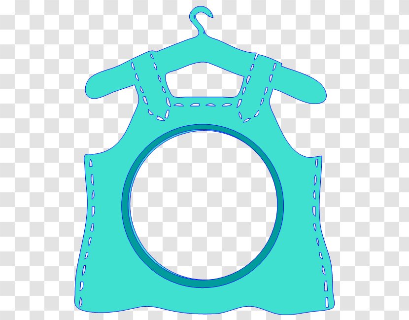 Clothing Line Clip Art - Blue Transparent PNG