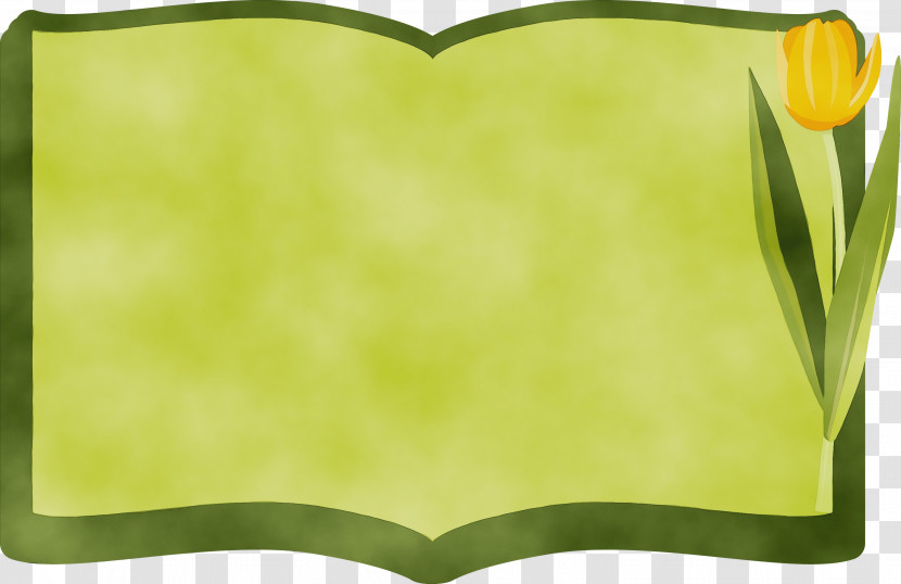 Leaf Rectangle Green Meter Geometry Transparent PNG