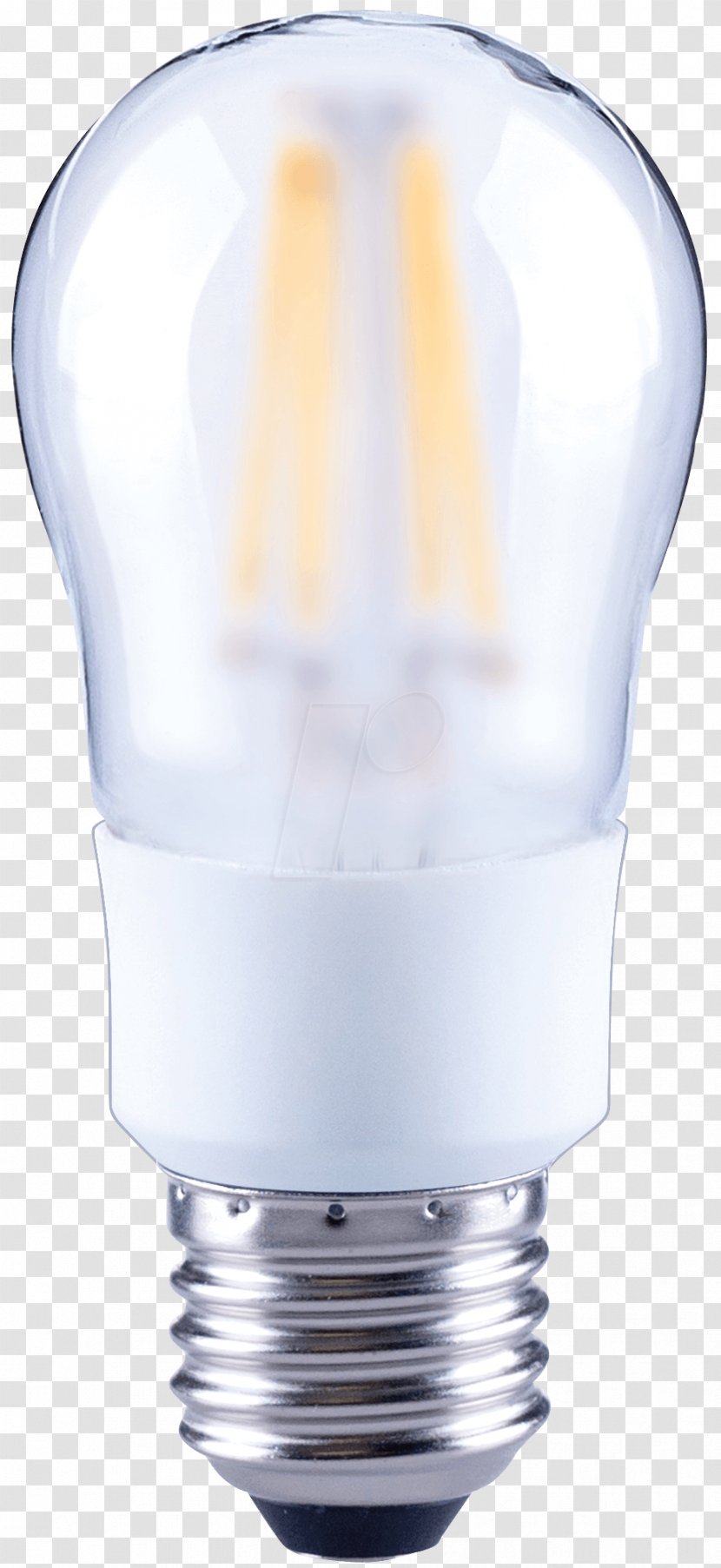 Incandescent Light Bulb Edison Screw Light-emitting Diode Lamp - Incandescence Transparent PNG