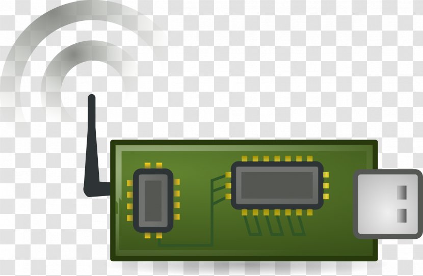 Wireless Sensor Network Clip Art - Remote Sensing - Electronic Device Transparent PNG