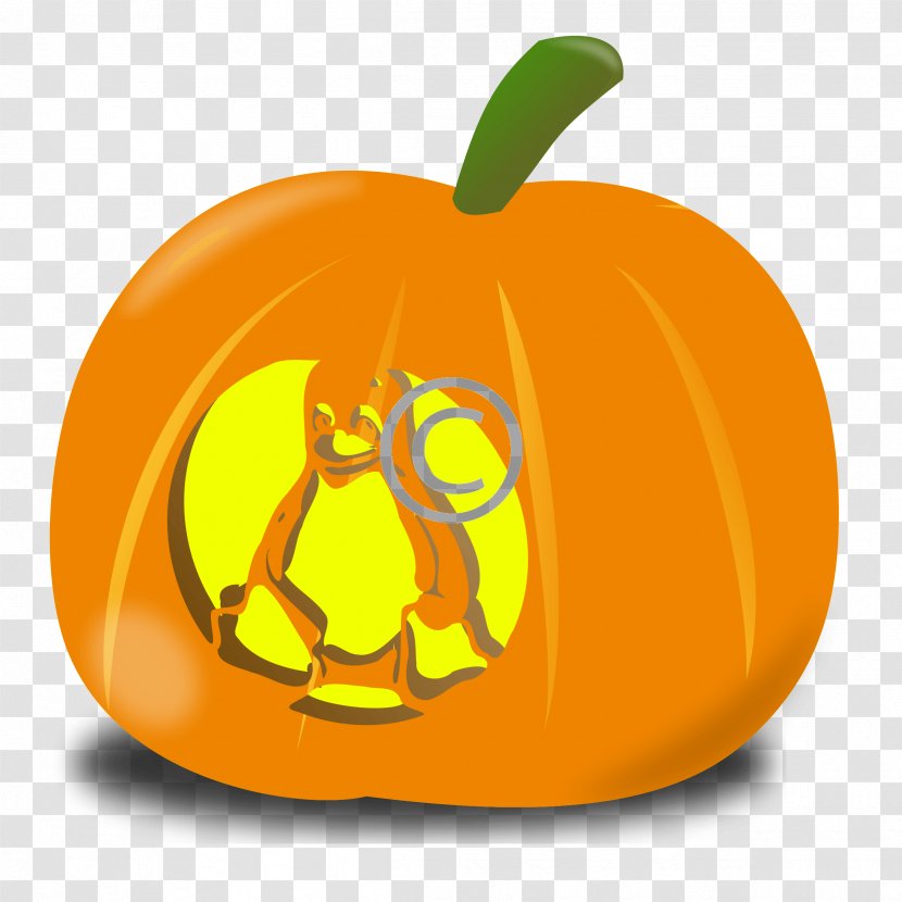 Pumpkin Drawing Clip Art - Orange Transparent PNG